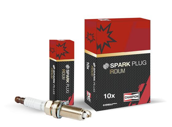 Champion Iridium Spark Plug product package view iridium spark plug by Champion